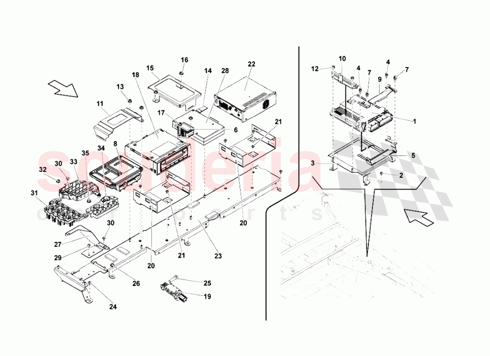 Electrical System 1 of Lamborghini Lamborghini Gallardo LP560 Coupe