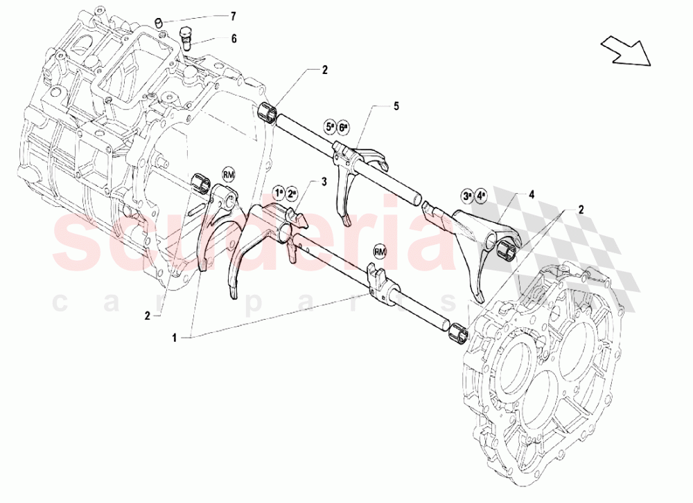 Selector Fork of Lamborghini Lamborghini Gallardo LP550 Coupe