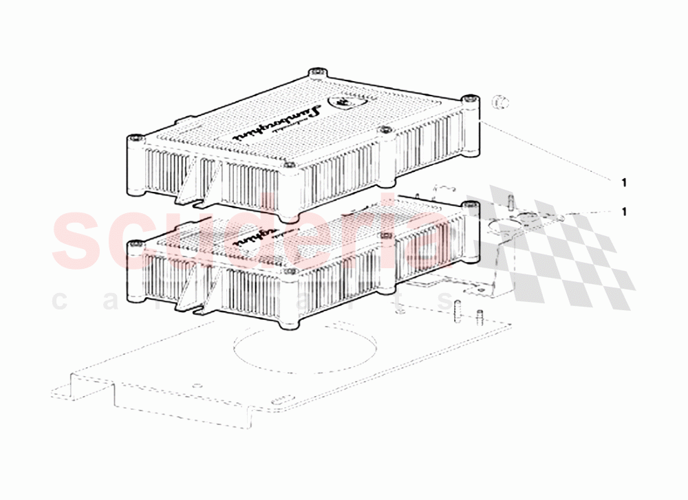 Eletronic Injection Units (Valid for Canada Version - April 1994) of Lamborghini Lamborghini Diablo VT (1993-1998)