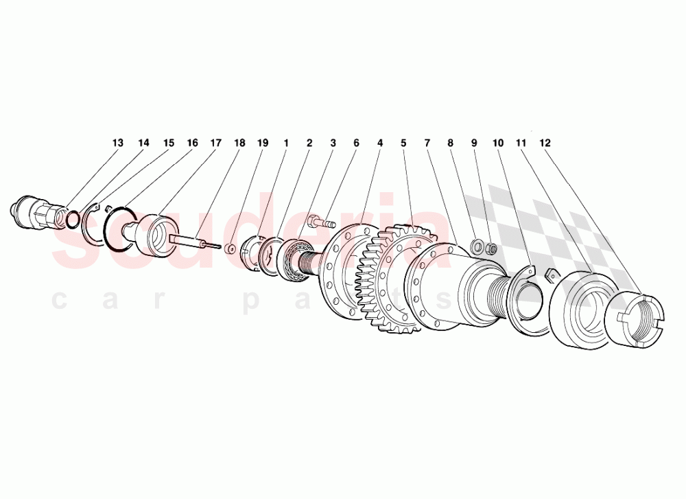 Speedometer Sender of Lamborghini Lamborghini Diablo (1990-1998)