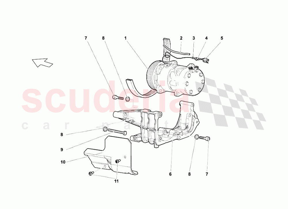 Air Conditioning System 1 of Lamborghini Lamborghini Murcielago LP640 Roadster