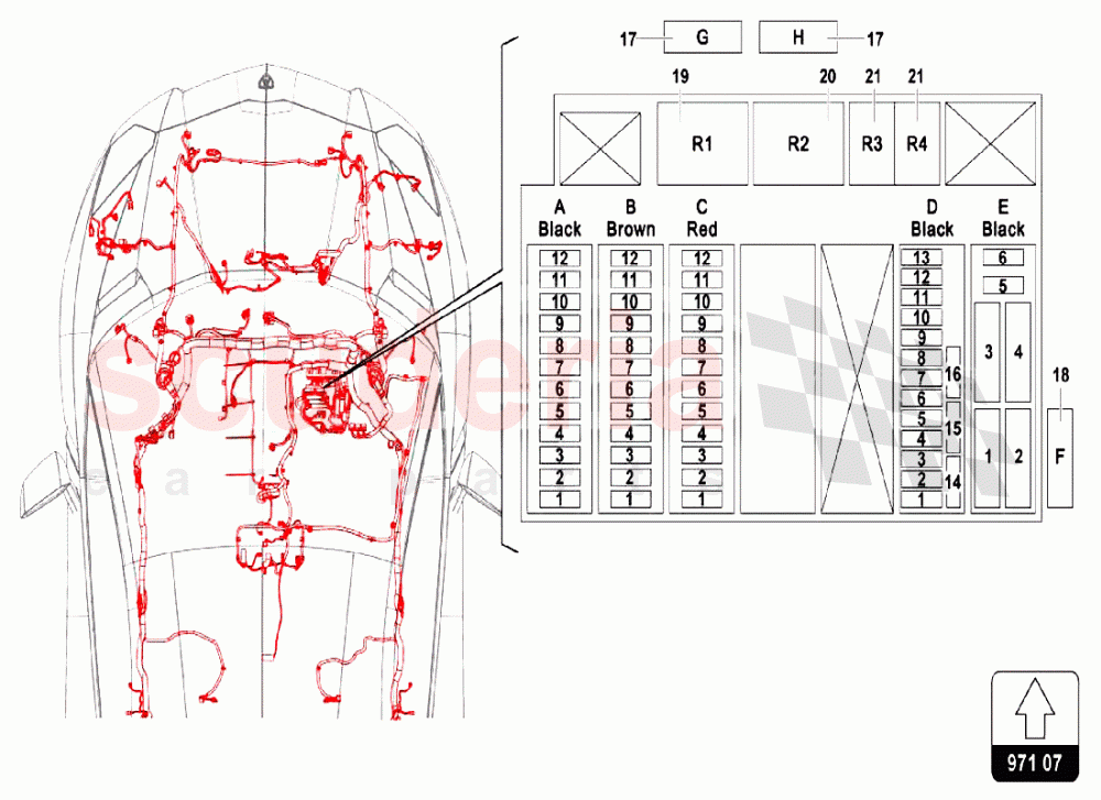 ELECTRICAL SYSTEM 10 of Lamborghini Lamborghini Aventador LP750 SV Roadster