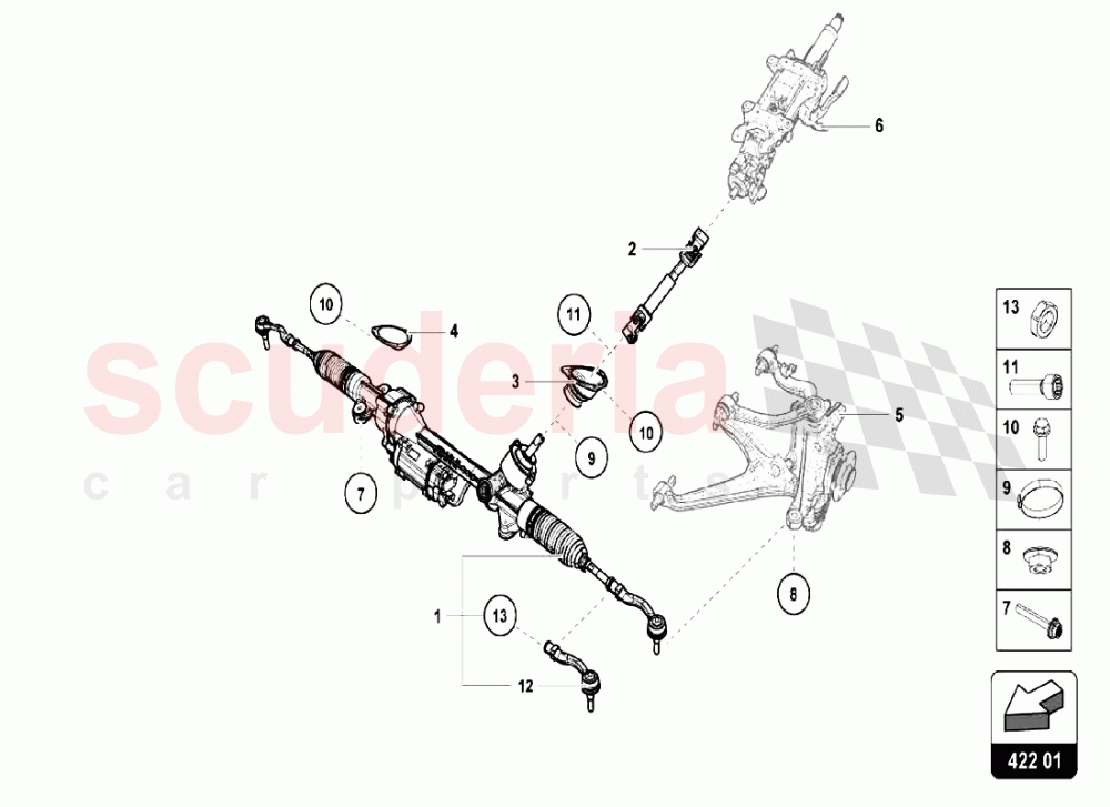 POWER STEERING 1 of Lamborghini Lamborghini Huracan LP610 Coupe