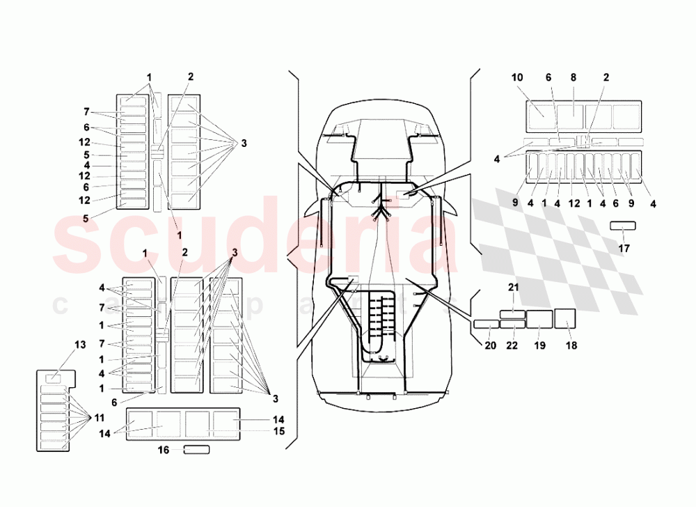 Electrical System 5 of Lamborghini Lamborghini Murcielago LP640 Roadster