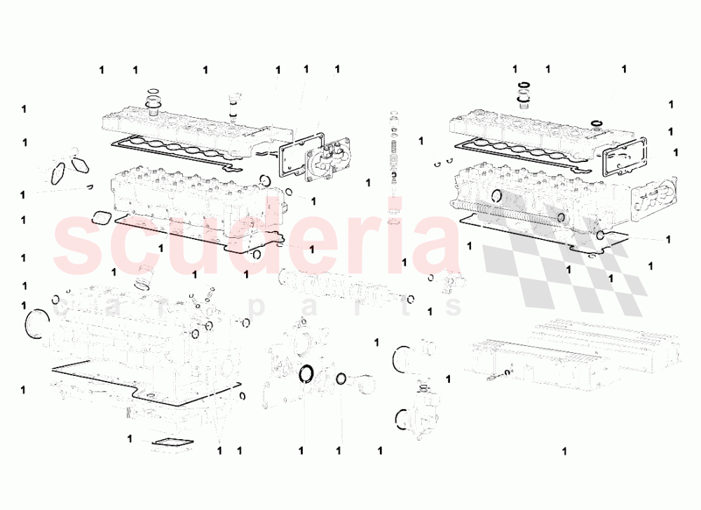 GASKET KIT of Lamborghini Lamborghini Murcielago