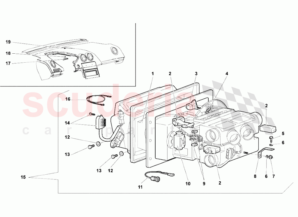 AIR CONDITIONING SYSTEM of Lamborghini Lamborghini Murcielago