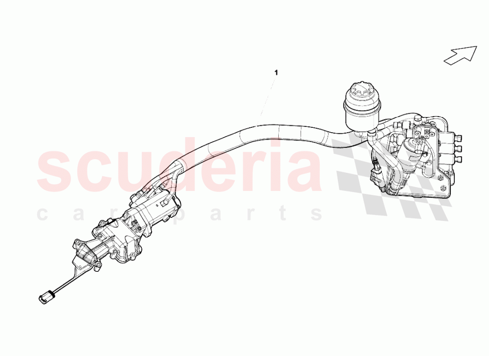 E-gear Actuator: Assembly of Lamborghini Lamborghini Gallardo Spyder