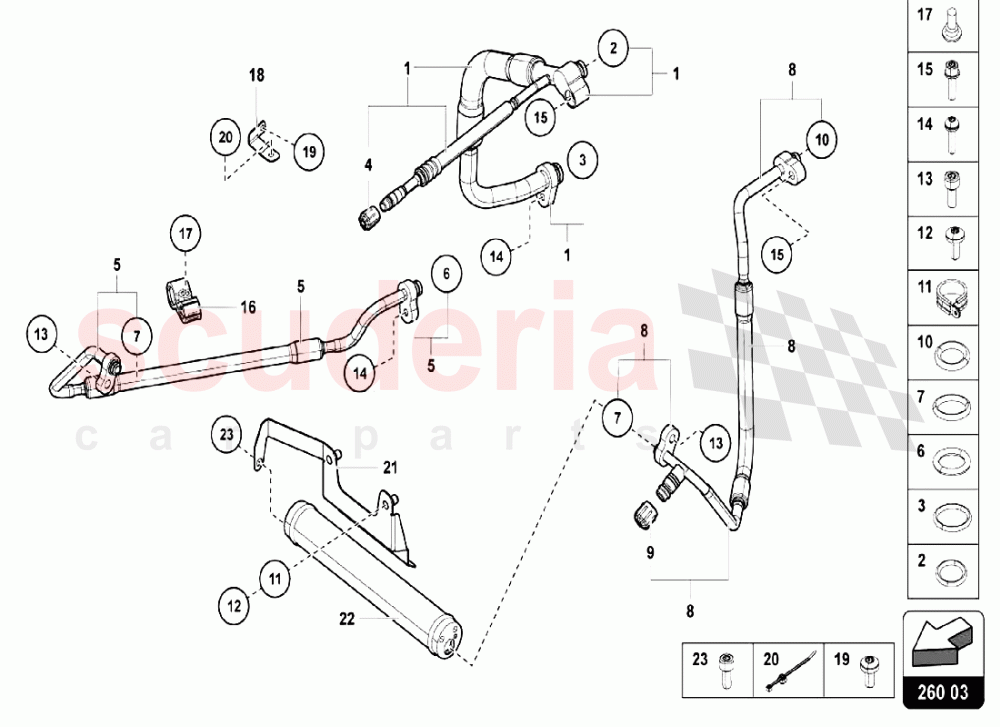 AIR CONDITIONING SYSTEM 3 of Lamborghini Lamborghini Aventador LP750 SV Roadster