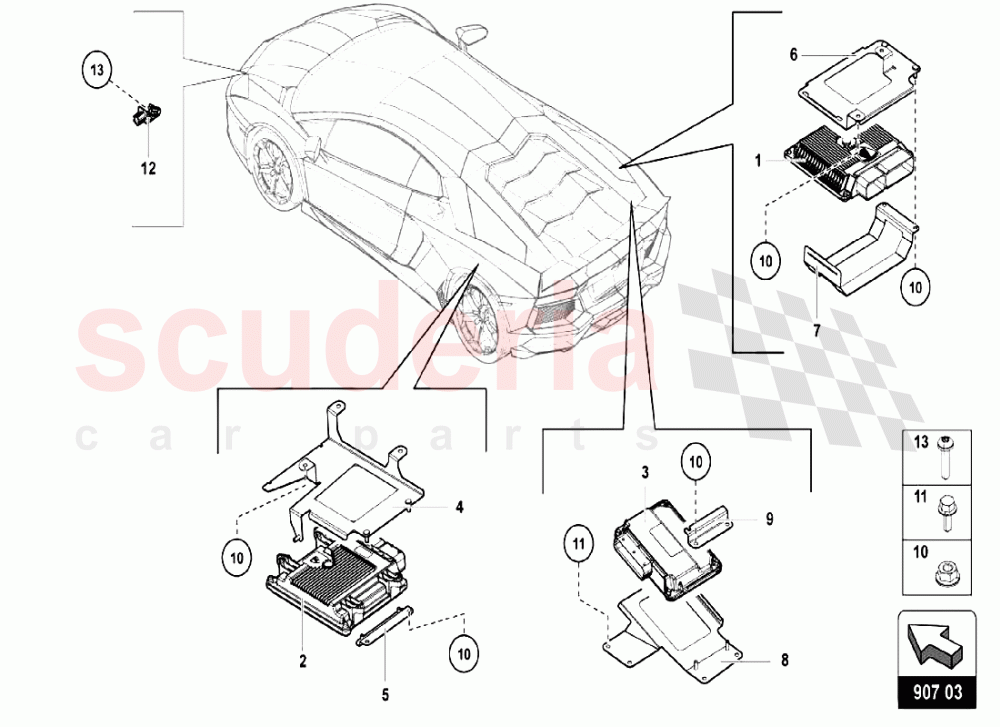 ELECTRICAL SYSTEM 2 of Lamborghini Lamborghini Aventador LP750 SV Coupe