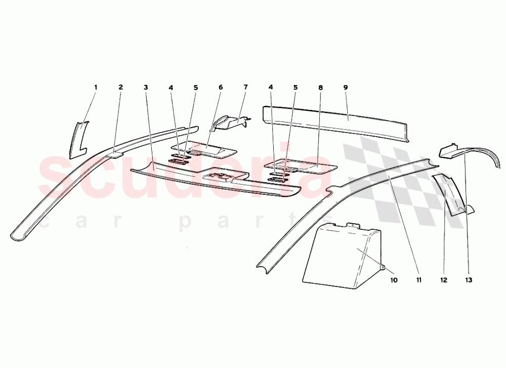 Front Hood 1 of Lamborghini Lamborghini Diablo SV (1999)