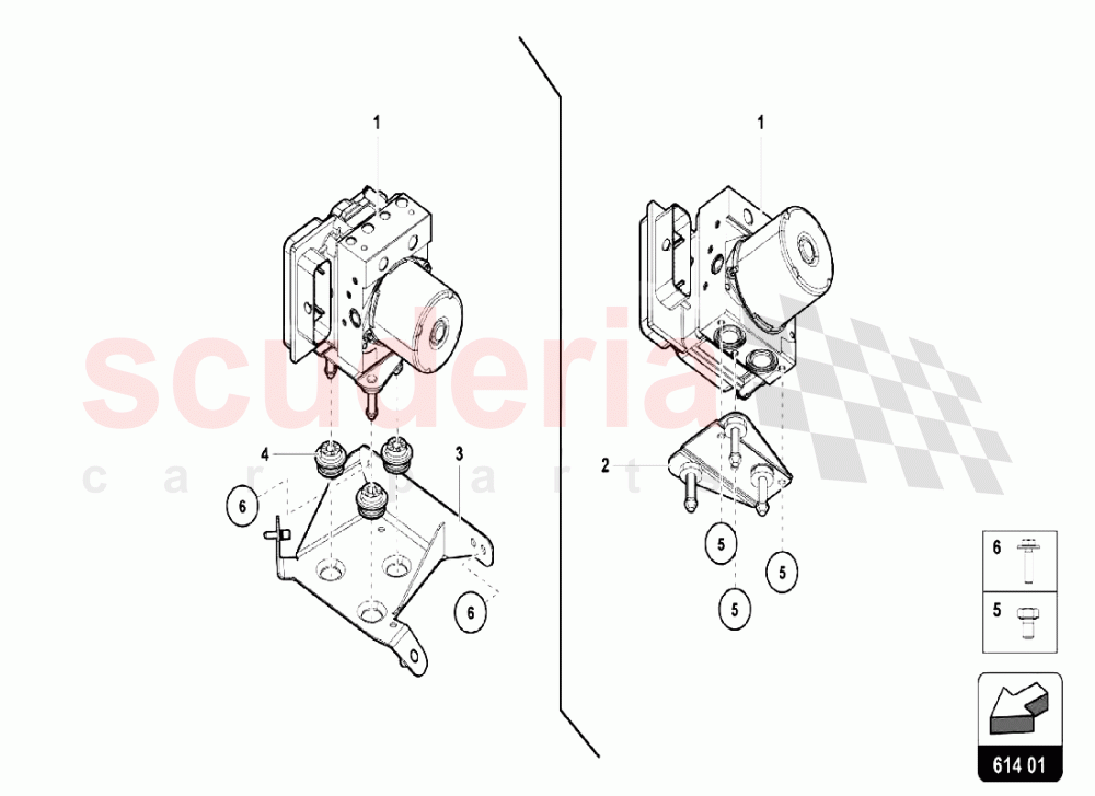 REGULATION OF FORCES REFRAINING of Lamborghini Lamborghini Aventador LP750 SV Coupe