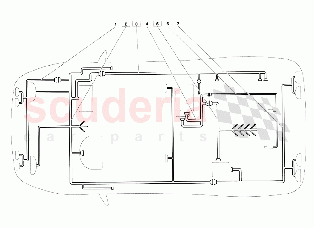 Electrical System (Valid for June 1992 Version) 1 of Lamborghini Lamborghini Diablo (1990-1998)