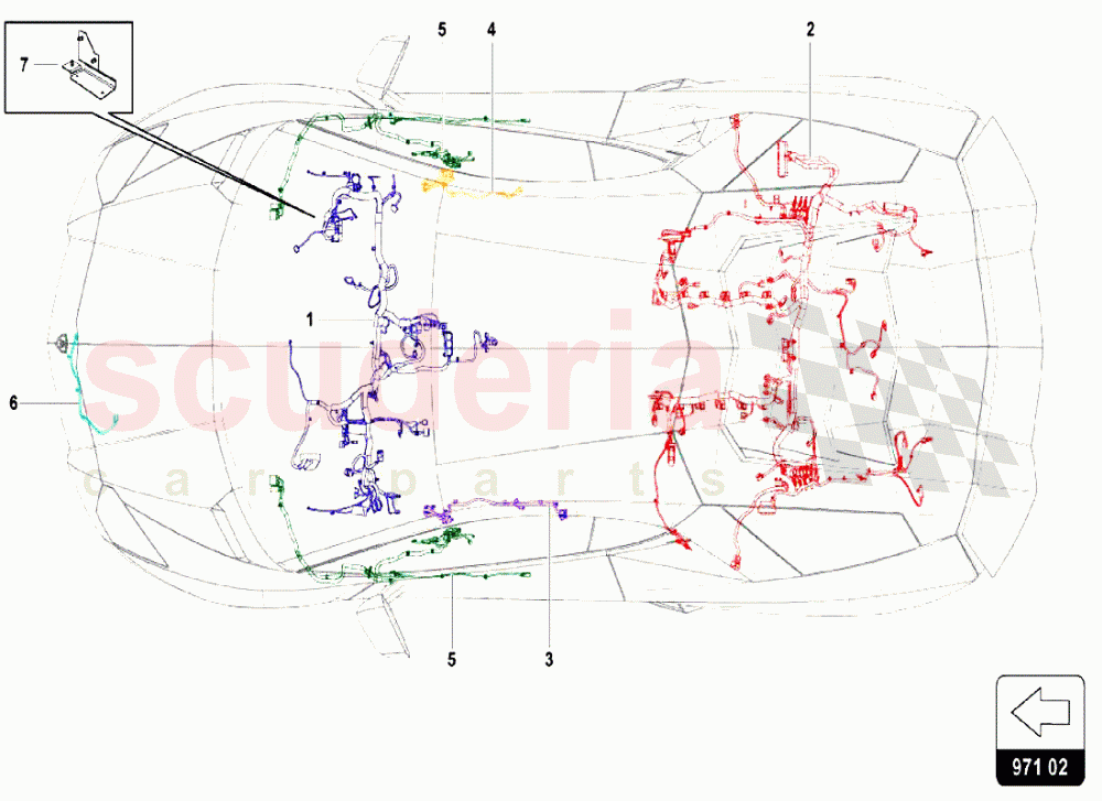 ELECTRICAL SYSTEM 7 of Lamborghini Lamborghini Aventador LP750 SV Roadster