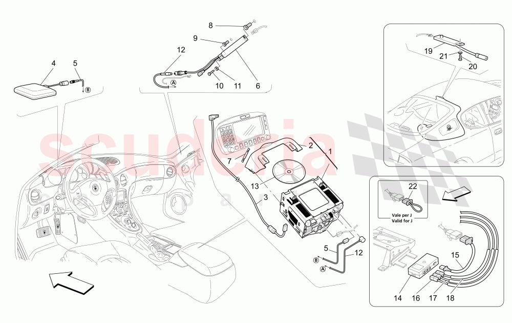 IT SYSTEM of Maserati Maserati 4200 Coupe (2005-2007) GT