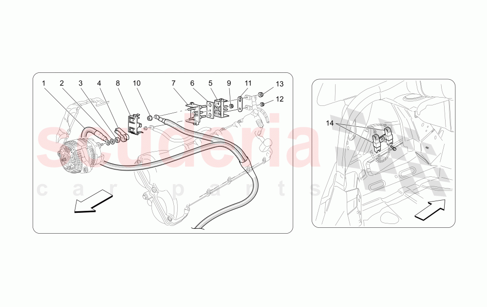 MAIN WIRING of Maserati Maserati GranCabrio (2016+) MC