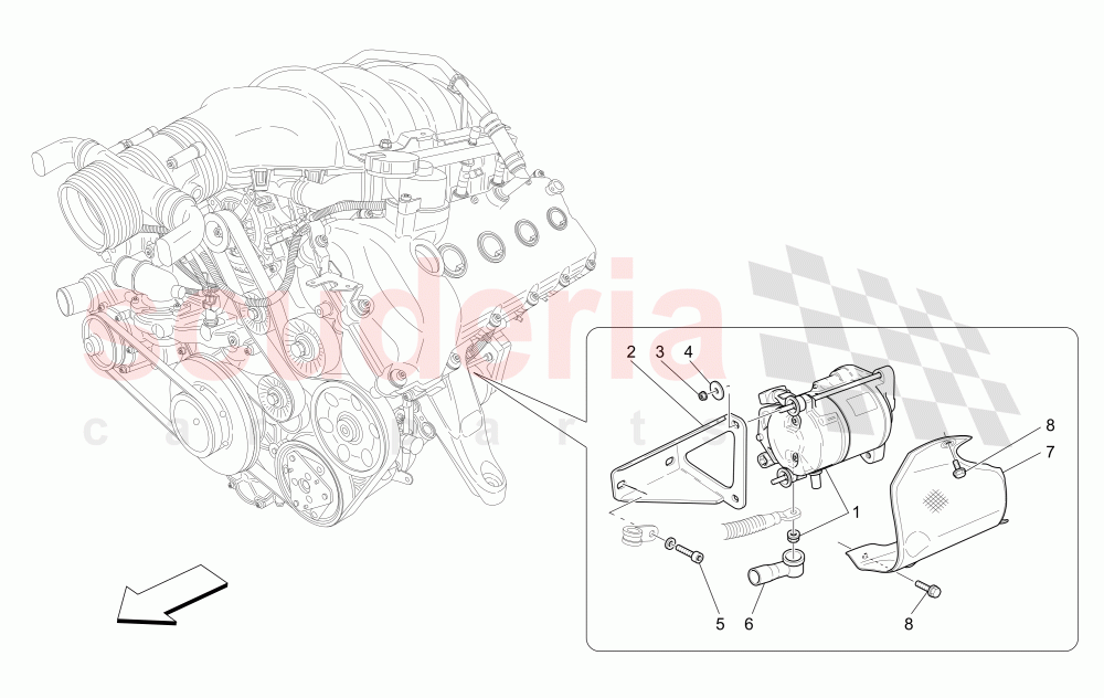 ELECTRONIC CONTROL: ENGINE IGNITION of Maserati Maserati GranTurismo (2009-2012) S Auto