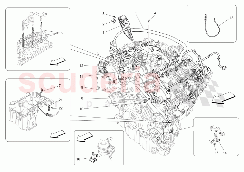 ELECTRONIC CONTROL: INJECTION AND ENGINE TIMING CONTROL of Maserati Maserati Levante (2017+) Diesel