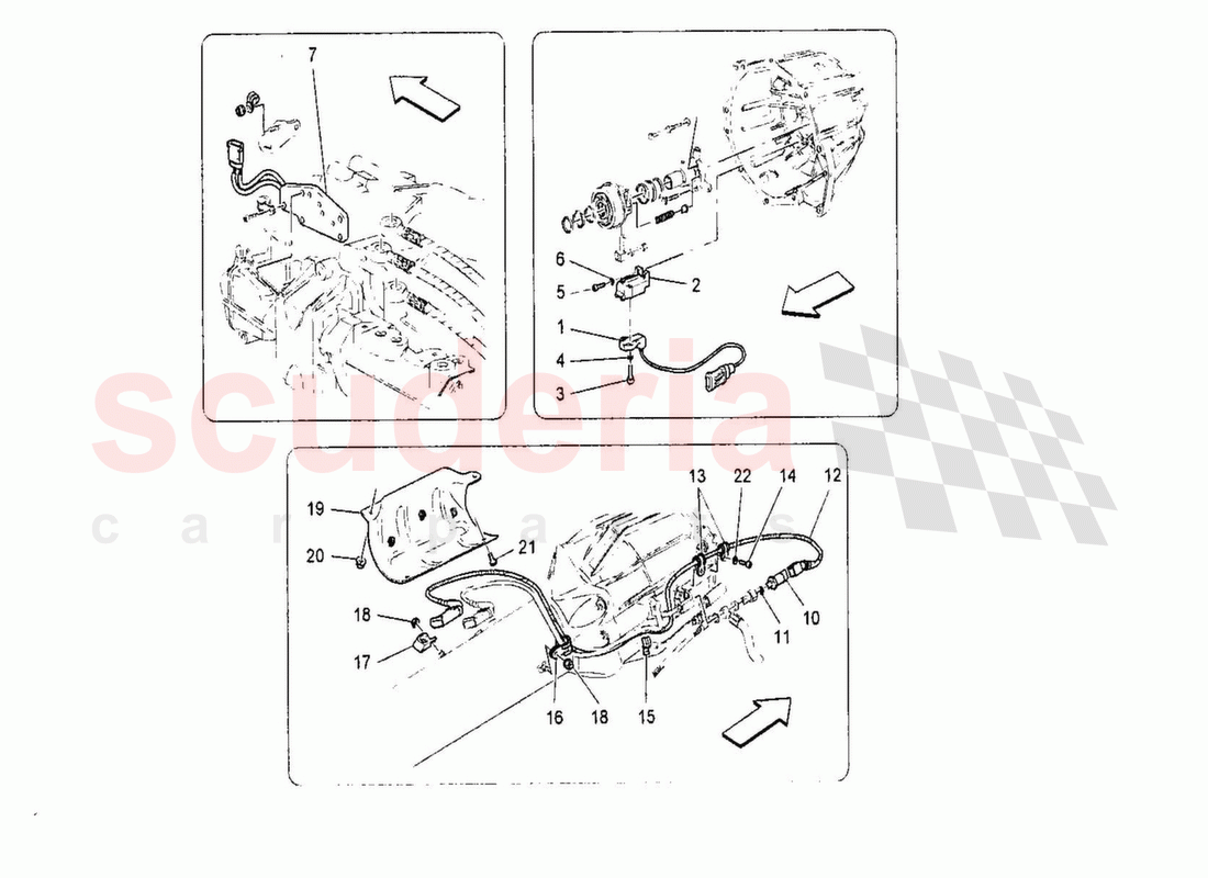 Electronic Cluth Control for F1 Gearbox of Maserati Maserati GranTurismo MC Stradale