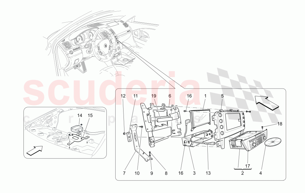 IT SYSTEM of Maserati Maserati Quattroporte (2008-2012) S 4.7