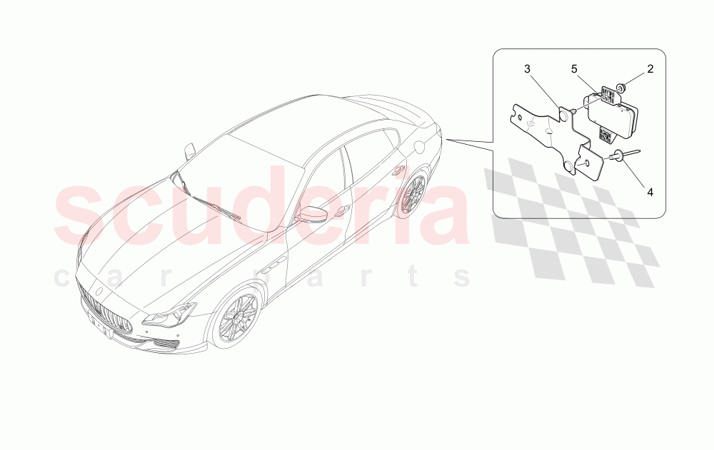 TYRE PRESSURE MONITORING SYSTEM of Maserati Maserati Quattroporte (2017+) S V6 410bhp