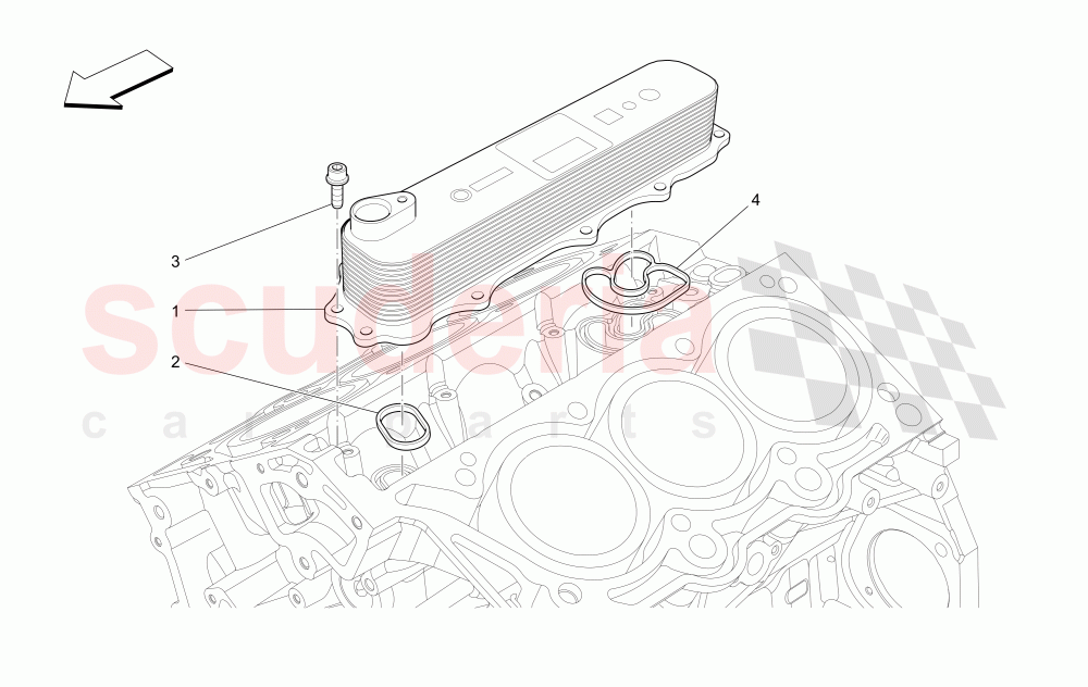 HEAT EXCHANGER of Maserati Maserati Levante (2017+)