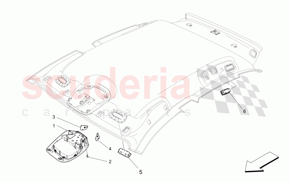 INTERNAL VEHICLE DEVICES of Maserati Maserati Levante (2017+) S