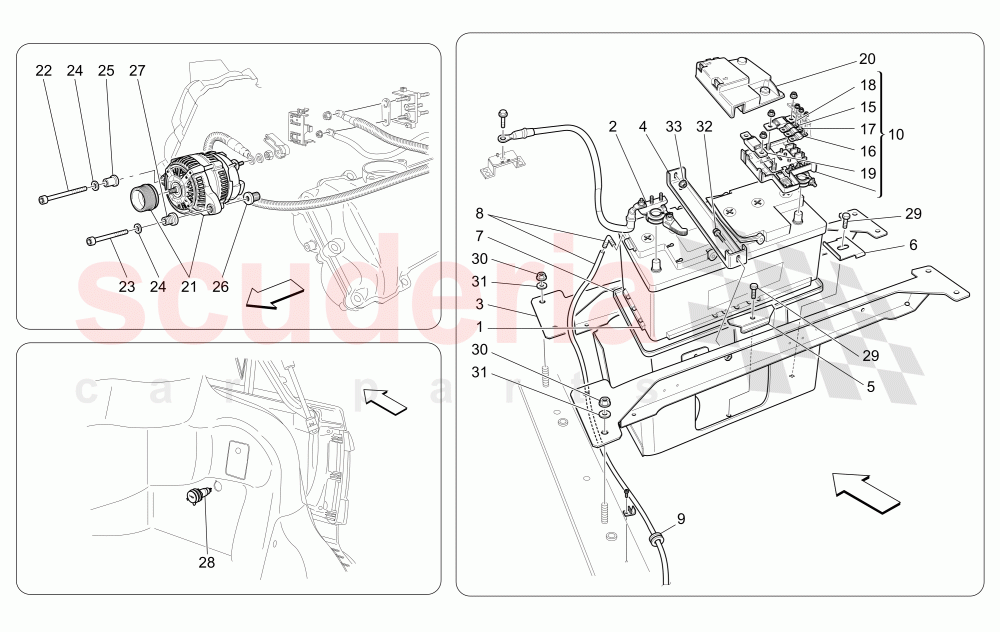 ENERGY GENERATION AND ACCUMULATION of Maserati Maserati GranCabrio (2016+) MC