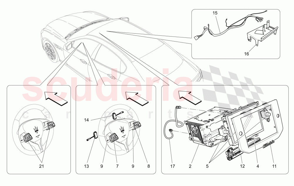 IT SYSTEM of Maserati Maserati Ghibli (2014-2016) S