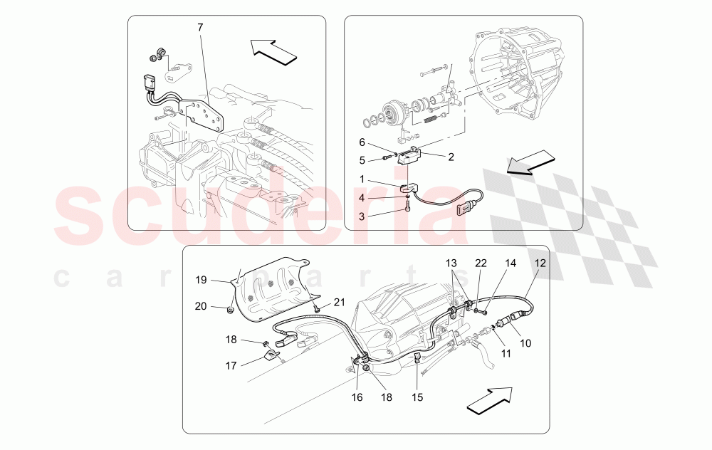 ELECTRONIC CLUTCH CONTROL FOR F1 GEARBOX of Maserati Maserati GranTurismo (2011-2012) S