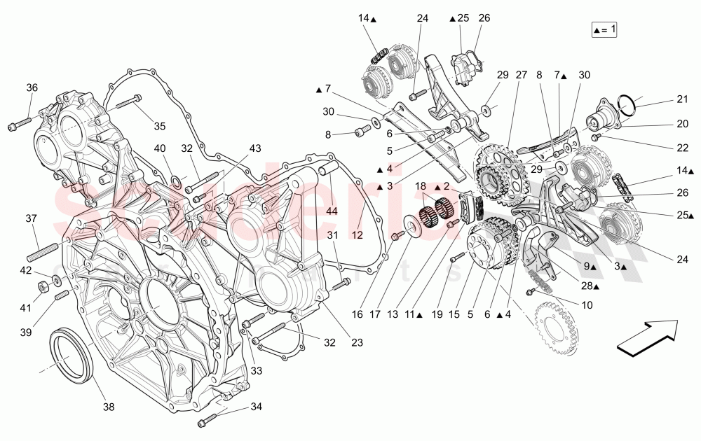 TIMING of Maserati Maserati Quattroporte (2013+) GTS