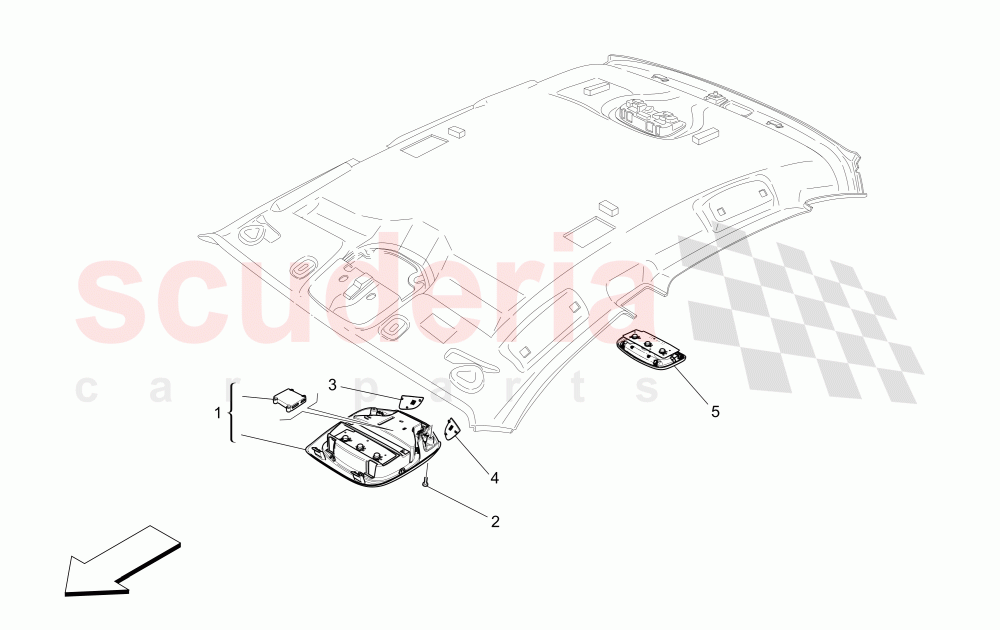 INTERNAL VEHICLE DEVICES of Maserati Maserati Ghibli (2017+)