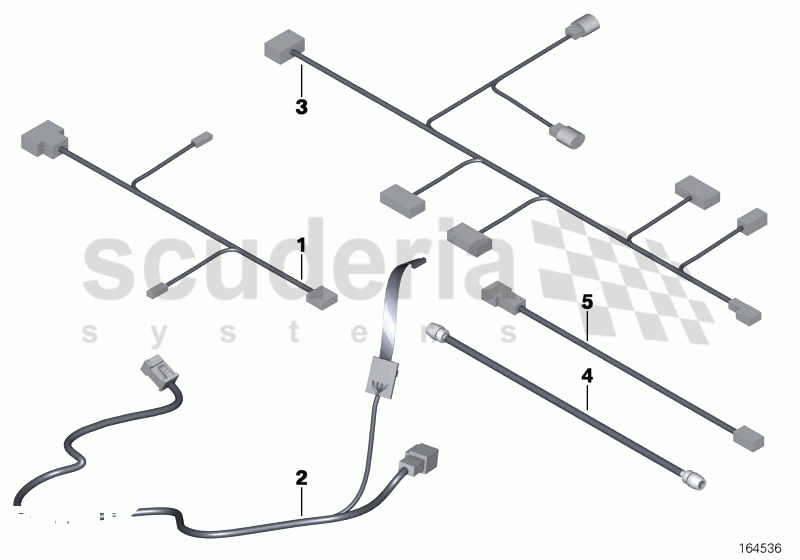 WIRING HARNESS/ADDITIONAL EQUIPMENT of Rolls Royce Rolls Royce Phantom Drophead Coupe