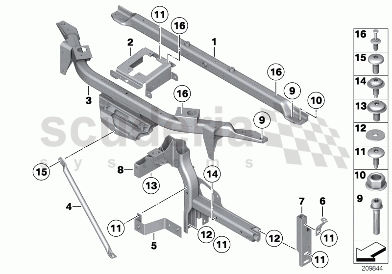 FRONT PANEL of Rolls Royce Rolls Royce Ghost Series I (2009-2014)