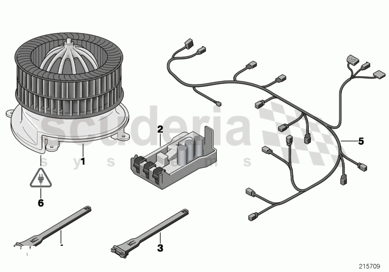 Electric parts automatic air condition of Rolls Royce Rolls Royce Phantom