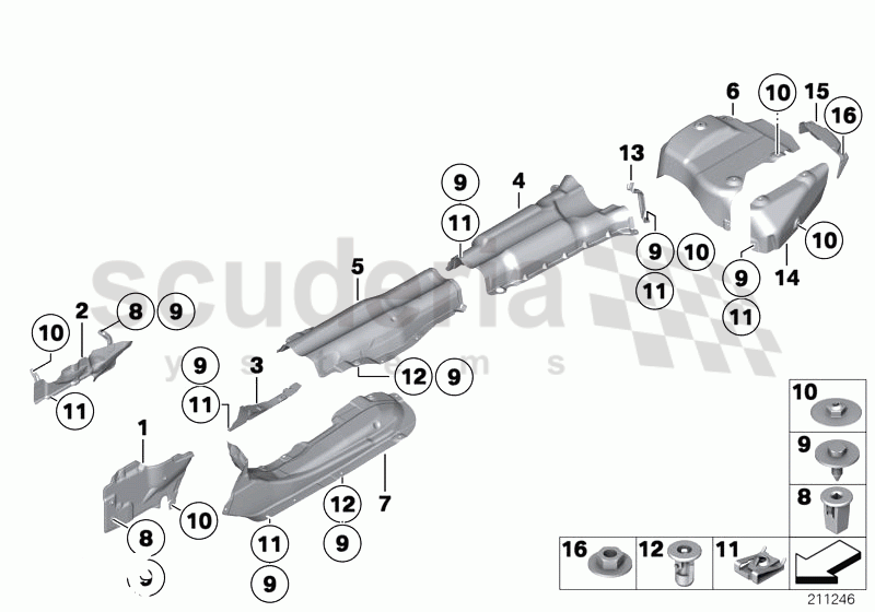 Heat insulation of Rolls Royce Rolls Royce Ghost Series I (2009-2014)