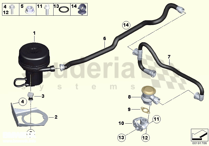 EMISSION CONTROL-AIR PUMP of Rolls Royce Rolls Royce Phantom Extended Wheelbase