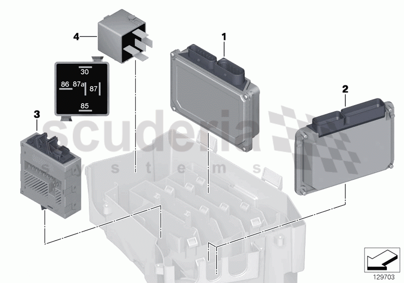 Control units / Modules of Rolls Royce Rolls Royce Phantom Drophead Coupe