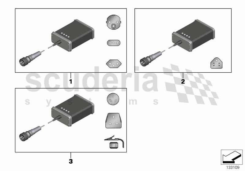 Battery charger of Rolls Royce Rolls Royce Phantom Drophead Coupe