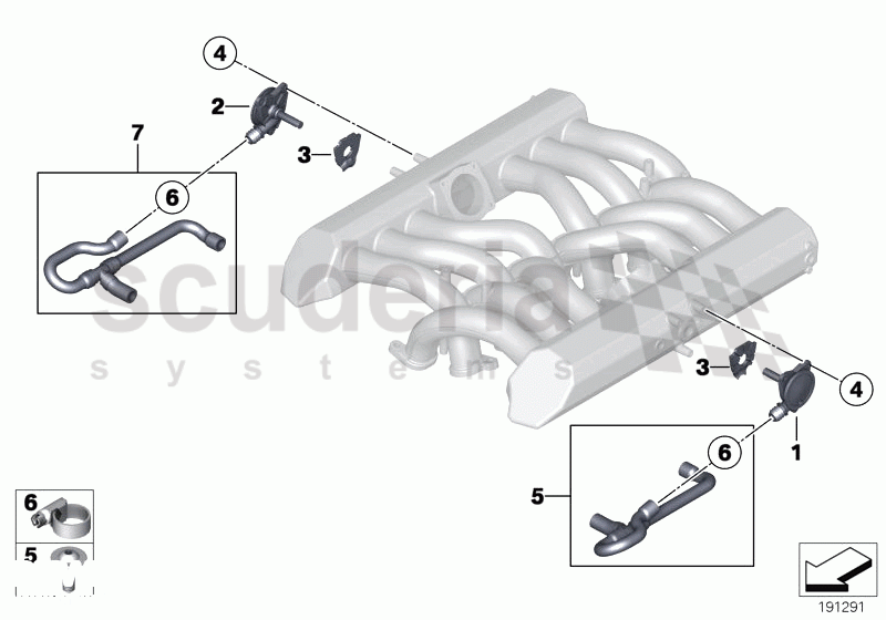 Crankcase-Ventilation of Rolls Royce Rolls Royce Phantom Extended Wheelbase