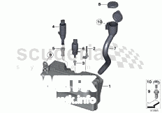 Reservoir,windscr./headlight washer sys. of Rolls Royce Rolls Royce Phantom Drophead Coupe