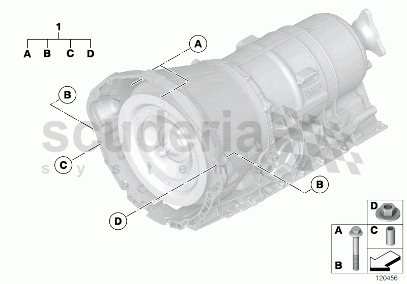 GEARBOX MOUNTING of Rolls Royce Rolls Royce Phantom Coupe