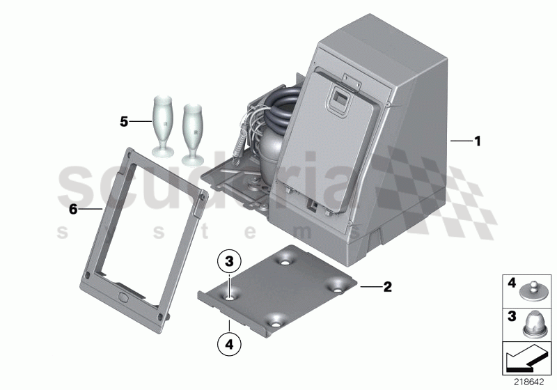 Coolbox of Rolls Royce Rolls Royce Ghost Series I (2009-2014)