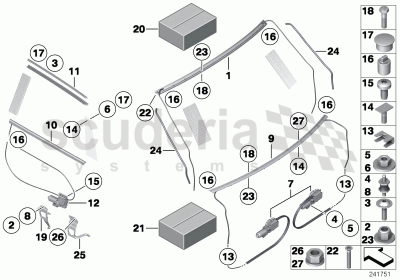 Curtains in the rear of Rolls Royce Rolls Royce Phantom Extended Wheelbase