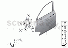 FRONT DOOR-HINGE/DOOR BRAKE of Rolls Royce Rolls Royce Phantom