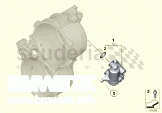 Oil supply - oil cooler connection of Rolls Royce Rolls Royce Phantom Drophead Coupe