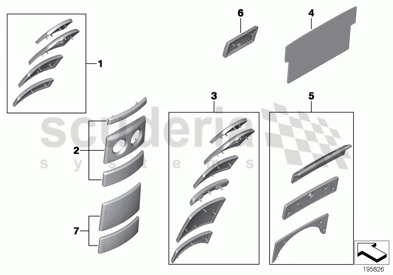 Wood kits, interior, console and table of Rolls Royce Rolls Royce Phantom Extended Wheelbase