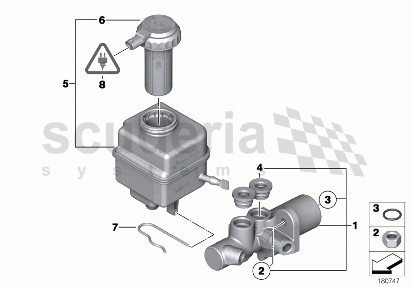 BRAKE MASTER CYLINDER/EXPANSION TANK of Rolls Royce Rolls Royce Ghost Series I (2009-2014)