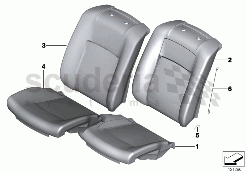 Front seat, cover / pad of Rolls Royce Rolls Royce Phantom