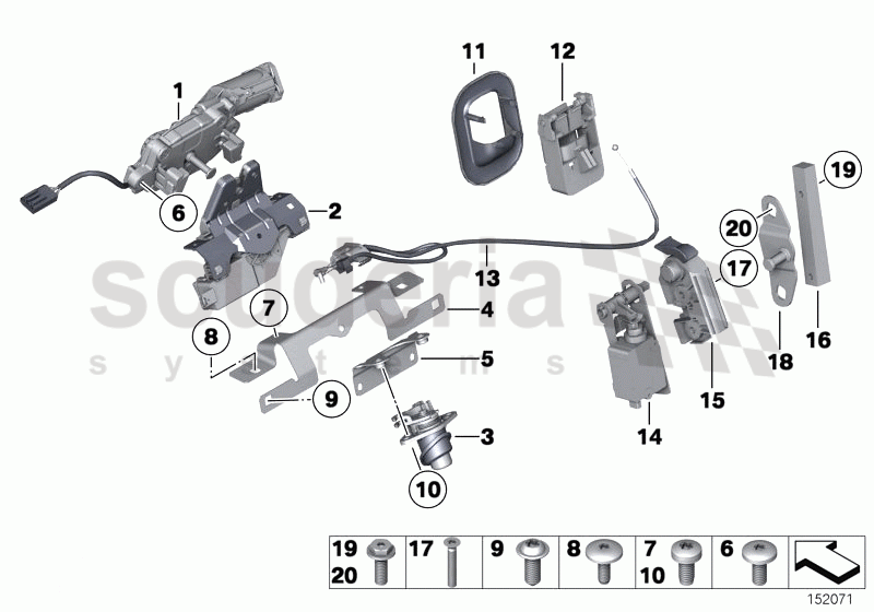 TRUNK LID/CLOSING SYSTEM of Rolls Royce Rolls Royce Phantom Drophead Coupe