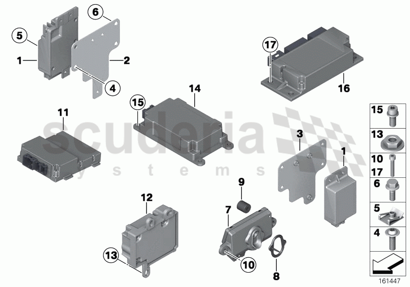 Electric parts, airbag of Rolls Royce Rolls Royce Phantom Drophead Coupe